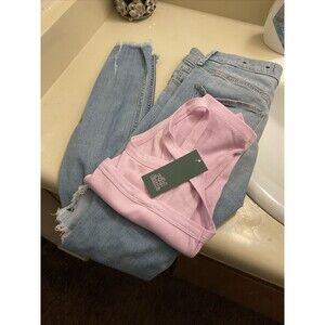 HOLLISTER, SUPER HI-RISE JEGGING JEANS WOMENS 5S, Super Skinny DENIM PANTS